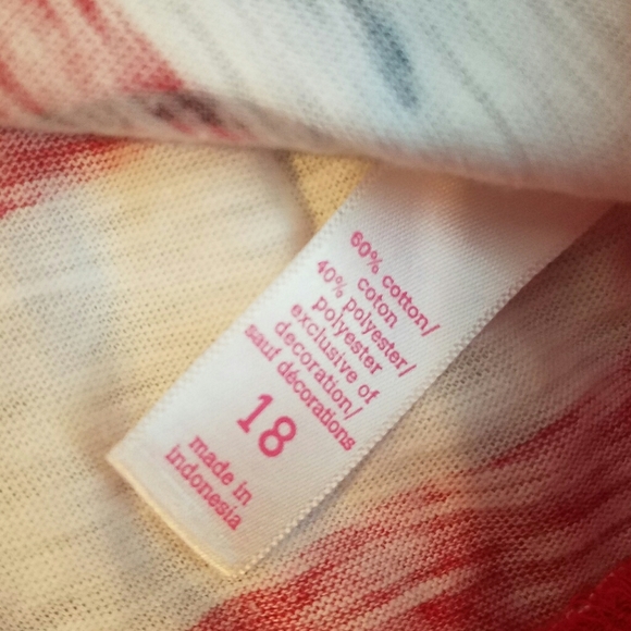 Cold Shoulder Ruffled ✌ Patriotic 🇺🇸 Burn Out - Picture 6 of 6